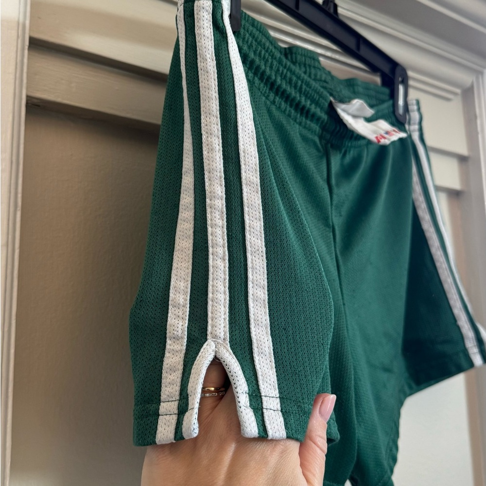 Vintage Adidas Green Mesh Soccer Shorts
